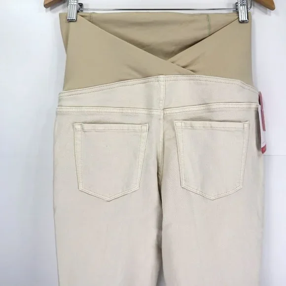 - Isabel Maternity Women's Size 6 Crossover Panel Skinny Maternity Jeans -… - Picture 5 of 12